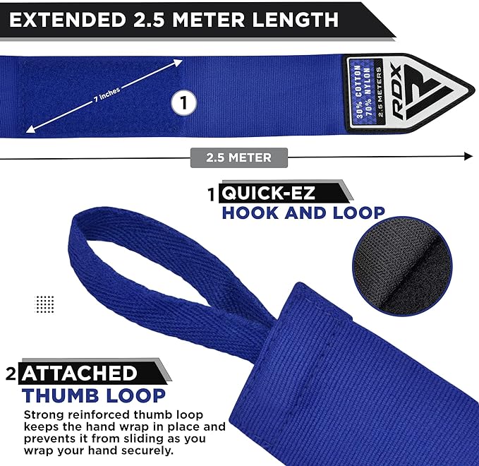 RDX Bandages pour les mains 2.5 pour enfants - Image 21