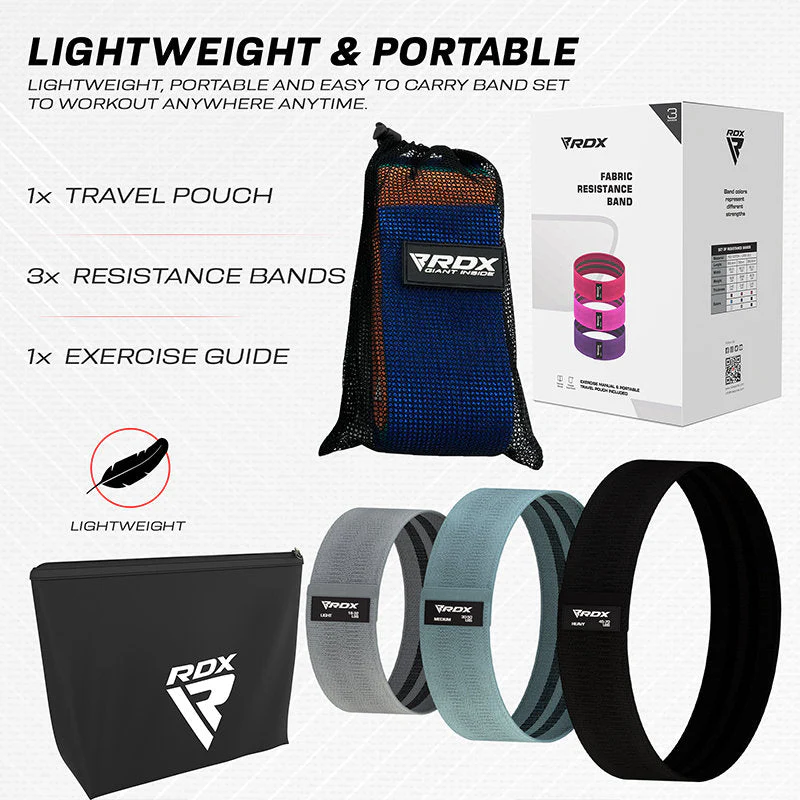 RDX CG Bandes De Résistance En Tissu Pour Le Fitness - Image 5