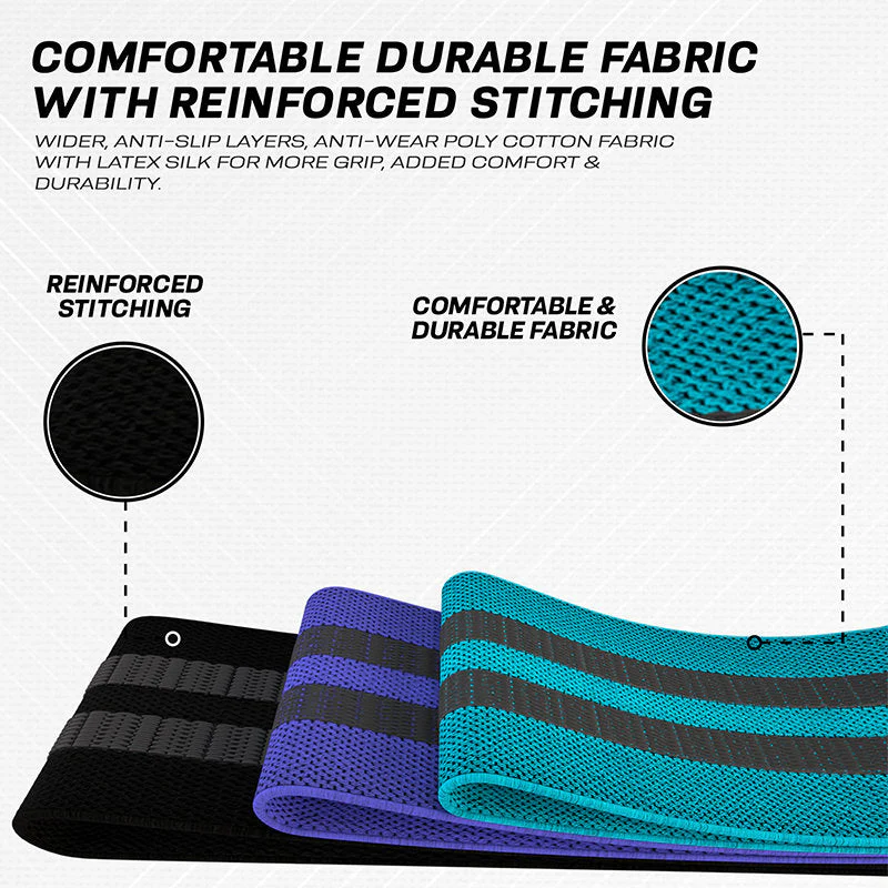 RDX Cu Bandes De Résistance En Tissu Pour Le Fitness - Image 7