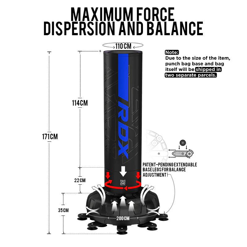 RDX F6 KARA Sac de Frappe Autoportant d’1m52  - Image 11