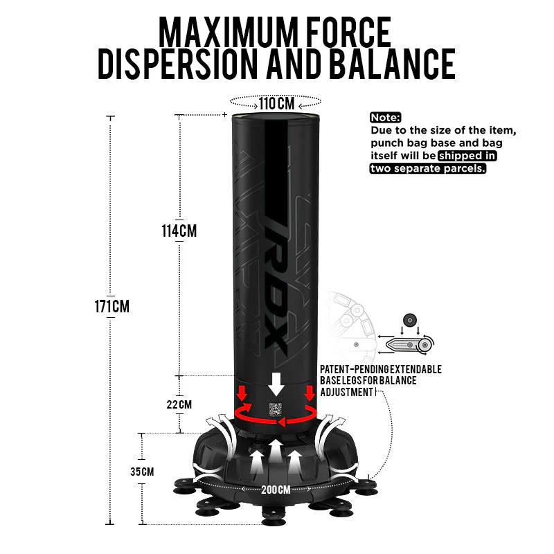 RDX F6 KARA Sac de Frappe Autoportant d’1m52  - Image 8