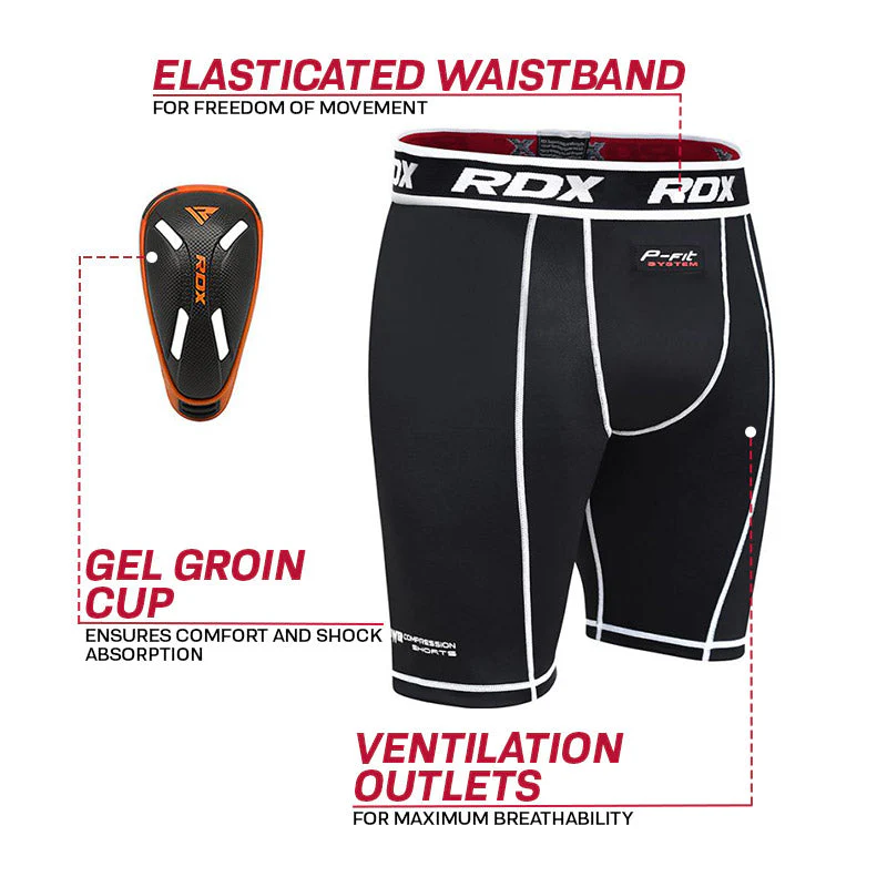 RDX Short de Compression & Coquille de Protection - Image 5