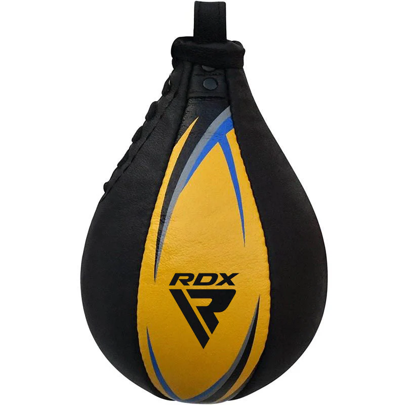 RDX S2 Poire de Vitesse de Boxe Jaune - Image 3