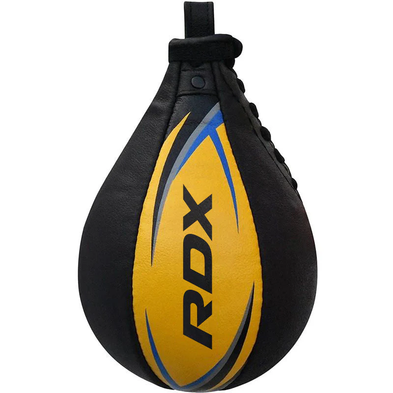 RDX S2 Poire de Vitesse de Boxe Jaune - Image 5