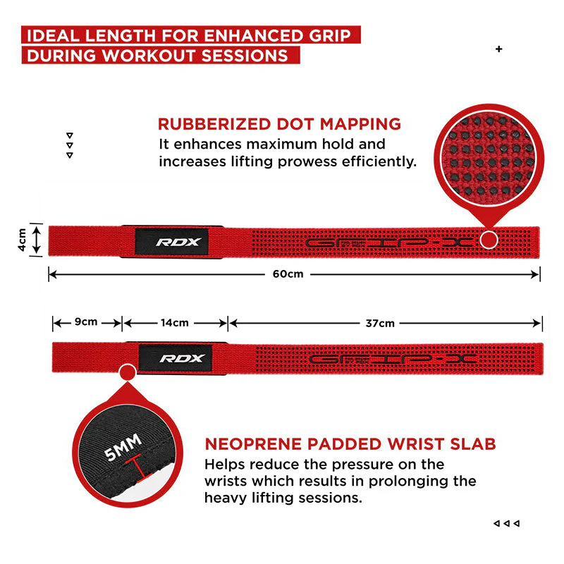 RDX S4 Supports de Poignes D'haltérophilie  - Image 6