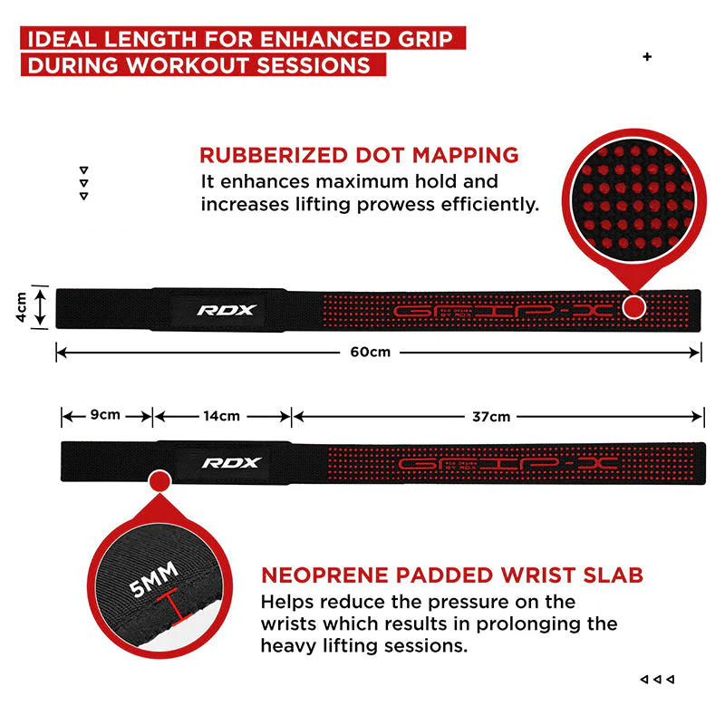 RDX S4 Supports de Poignes D'haltérophilie  - Image 7