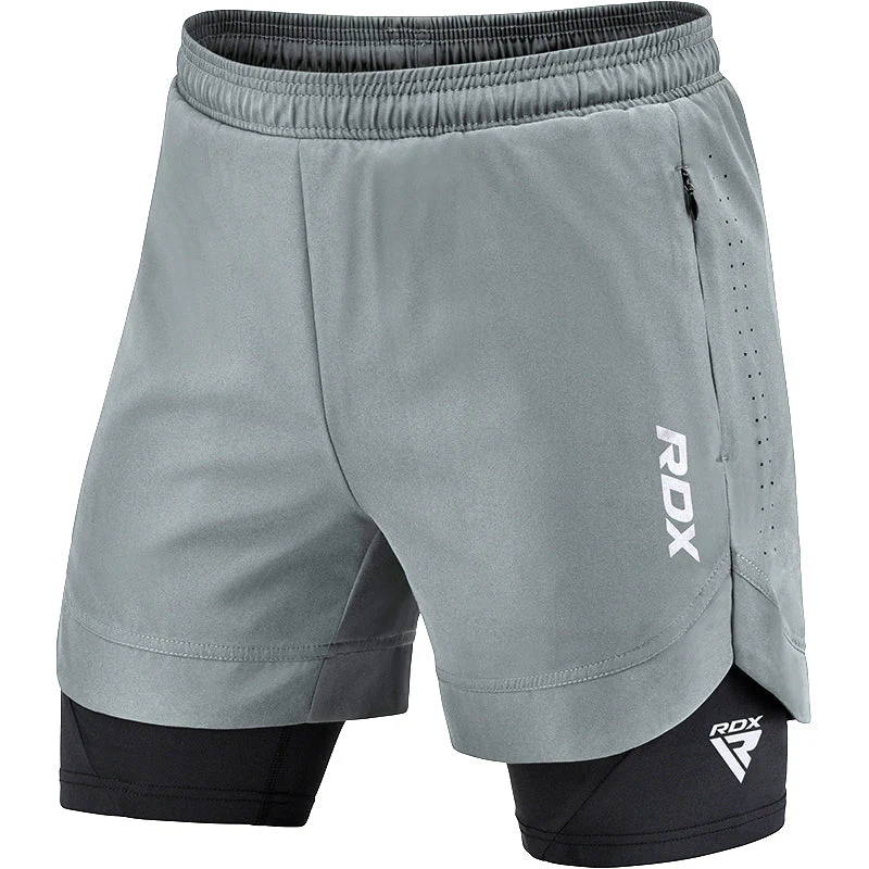 Shorts de compression 2-en-1 T16 MMA - Image 13
