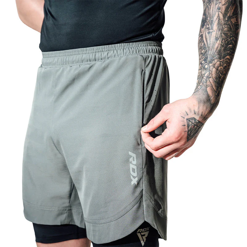Shorts de compression 2-en-1 T16 MMA - Image 18