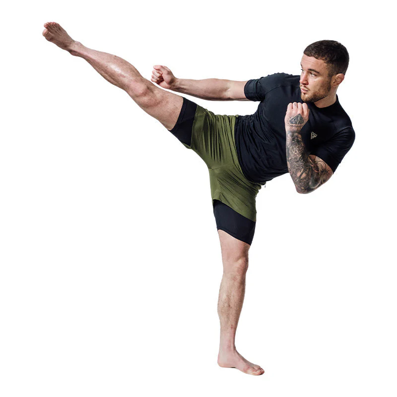 Shorts de compression 2-en-1 T16 MMA - Image 9