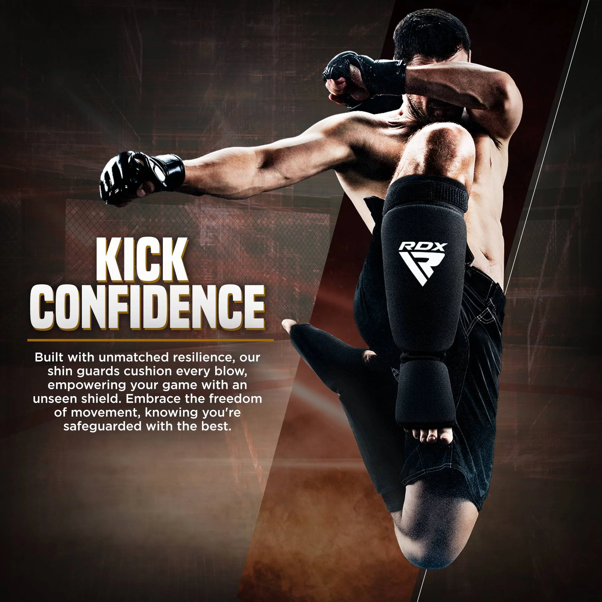 RDX SIB Rembourré Protège Tibias OEKO-TEX® Standard 100 certified - Image 22