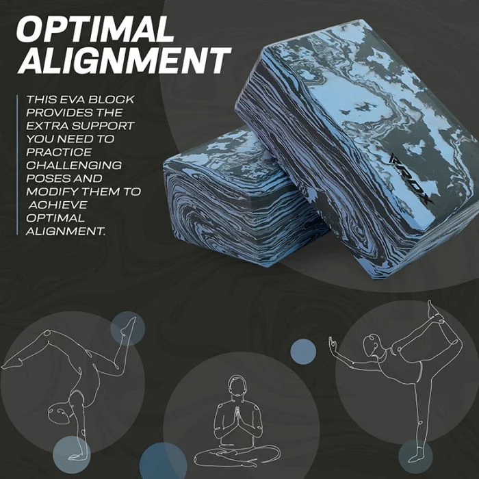 RDX UB Brique de yoga antidérapante en mousse EVA - Image 5